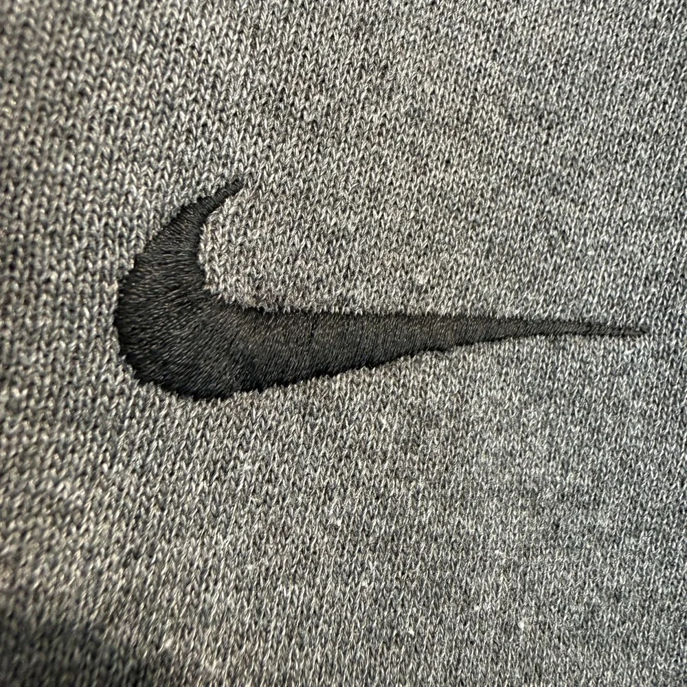 Vintage Nike Fleece Sweatshirt Men Large Classic Relaxed Fit Swoosh Made USA 90s